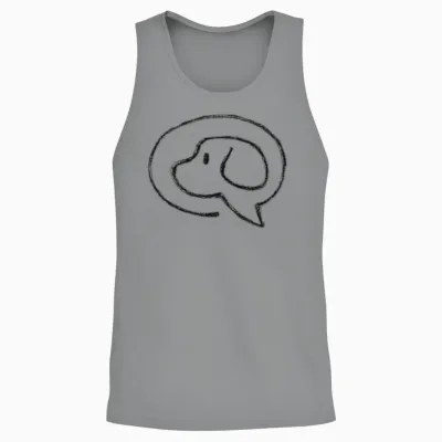 Pet Dog Unisex Tank Top - Sport Grey