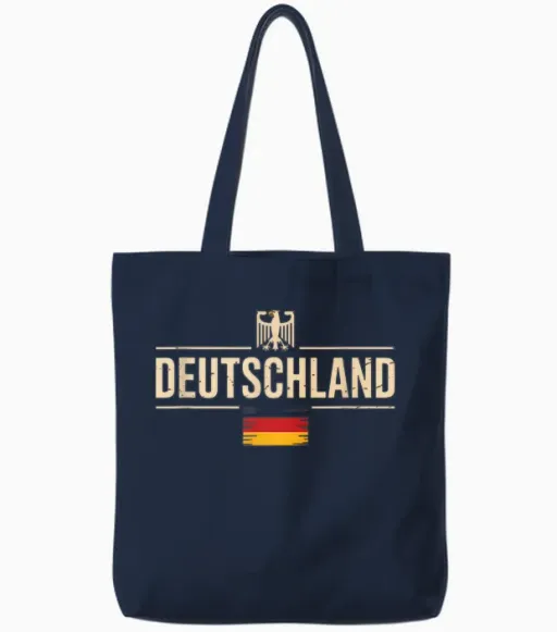 Flag Tote Bags in Navy