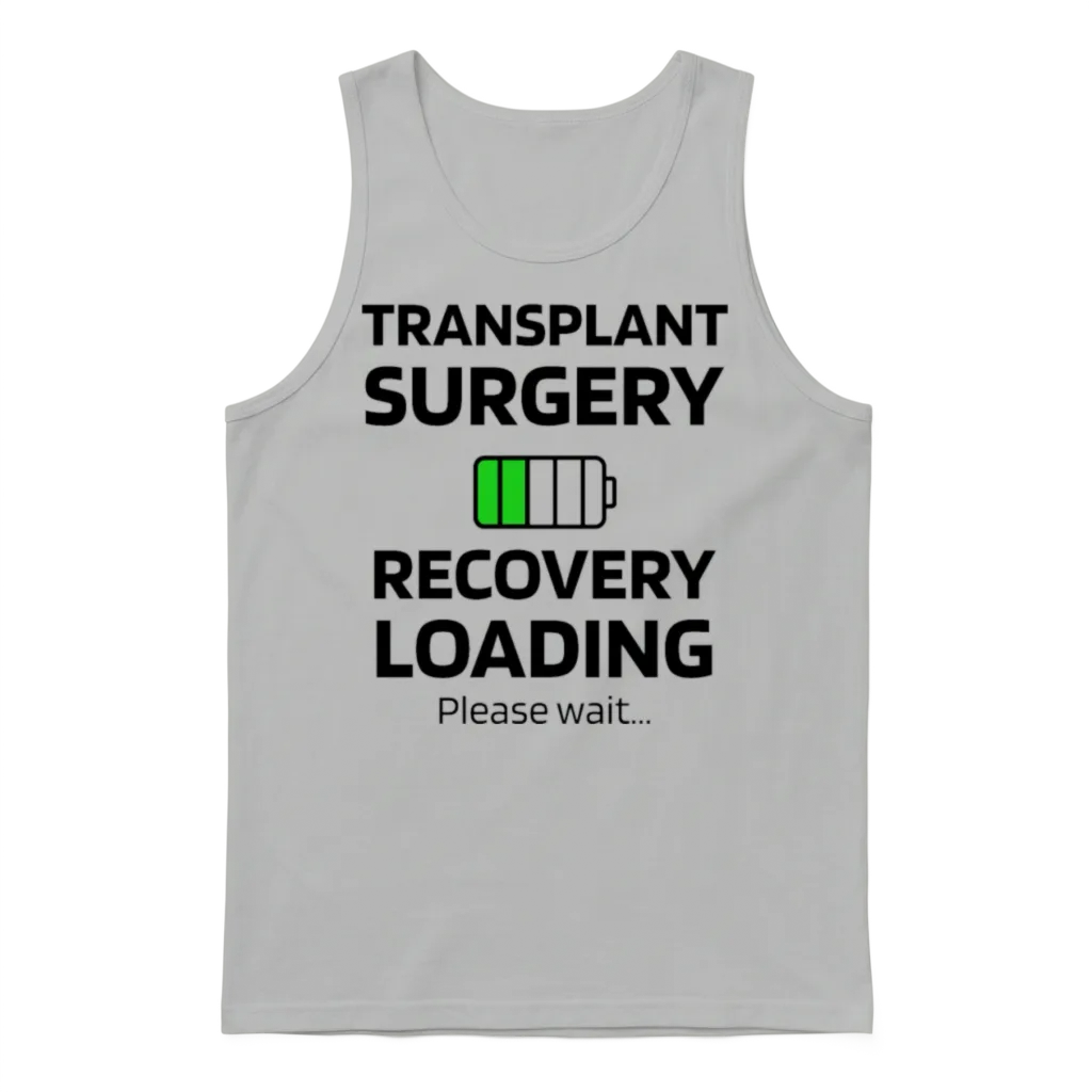 Transplant Surgery Recovery | Transplant Survivor Unisex Tank Top - Ash