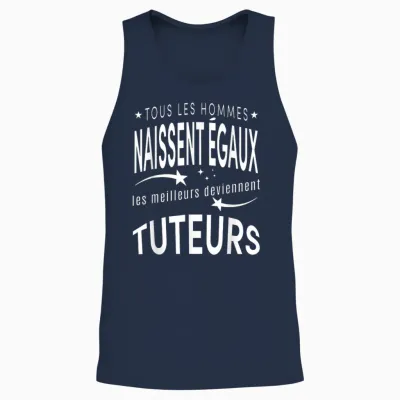 Best Tutor Gift Idea Internship Master Humor Unisex Tank Top - Navy