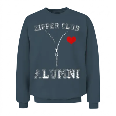 Zipper Club Alumni Open Heart Surgery Survivor Unisex Sweatshirt - Dark Heather