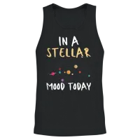 Astronomer Astronomy Constellations Stars Space Unisex Tank Top - Black – 2