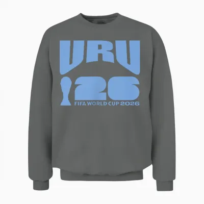 Fifa World Cup26 Uruguay Ball in Goal Unisex Sweatshirt - Graphite Heather