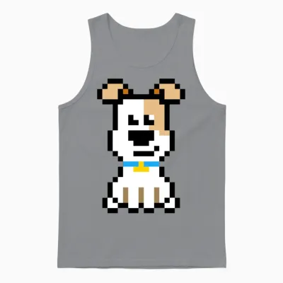 Dog Unisex Tank Top - Sport Grey