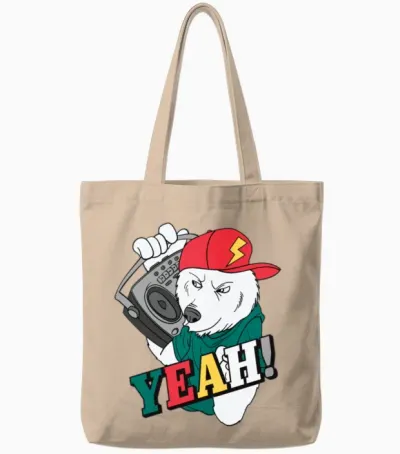Funny Children 43 Tote Bags - Natural