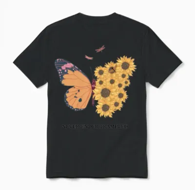 Never Under Trampled Unisex T-Shirt - Black