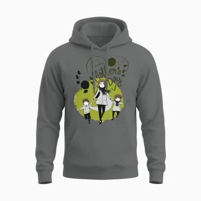 Mothers Day Unisex Hoodie - Graphite Heather