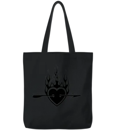 Valentine Tote Bags - Black