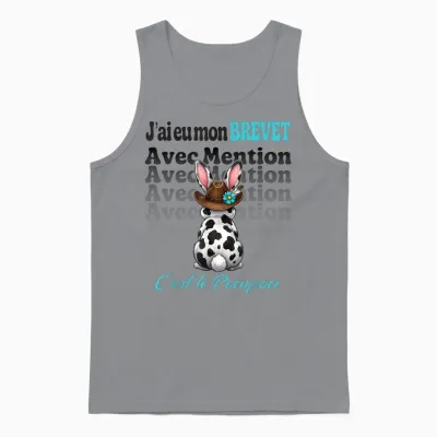 Brevet Des Collèges 2026 Bdc Humour Diplôme Entrée Lycée Unisex Tank Top - Sport Grey