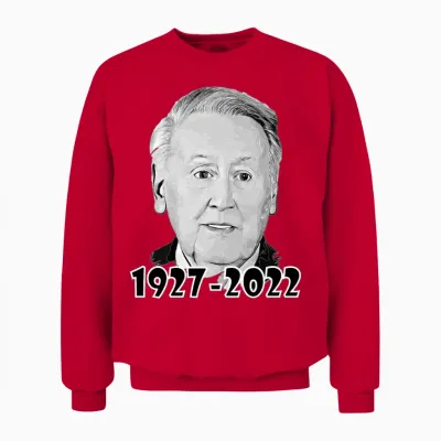Face Vin Scully Retro Unisex Sweatshirt - Red