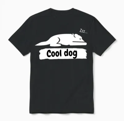 Dog Tshirts Unisex T-Shirt - Black