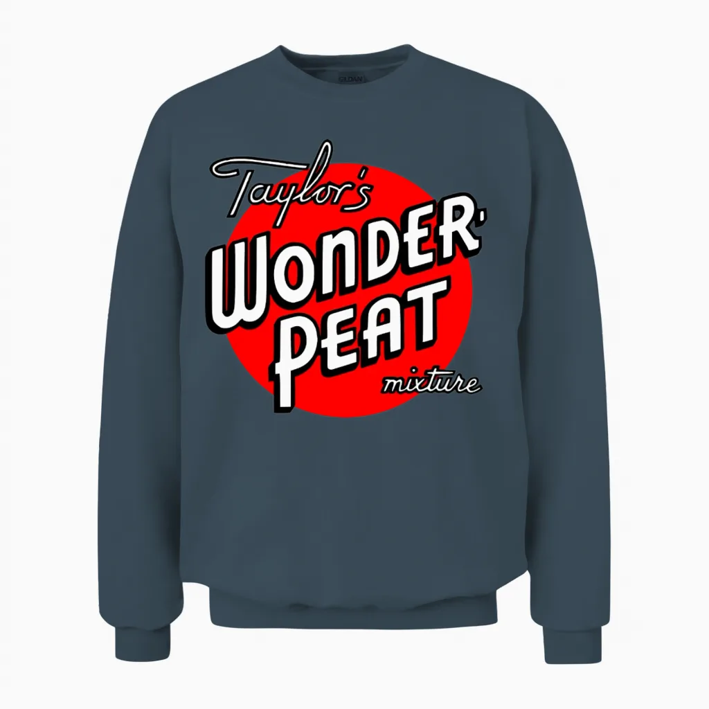 Taylor's Wonderpeat Retro Unisex Sweatshirt - Dark Heather