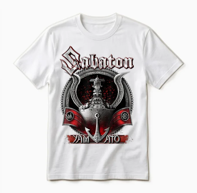 Yamato Unisex T-Shirt in White