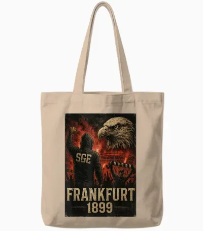 Frankfurt T-Shirt for Frankfurt Boys & Patriots Ffm Tote Bags - Natural