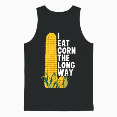 Funny Inappropriate Embarrassing Gag Meme Adult Humor Women Unisex Tank Top - Black