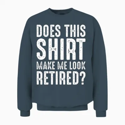 Funny Retirement Unisex Sweatshirt - Dark Heather