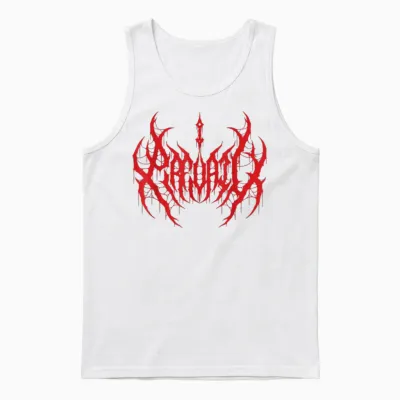 I Prevail – Produit Officiel Born to Suffer – Rouge Unisex Tank Top - White
