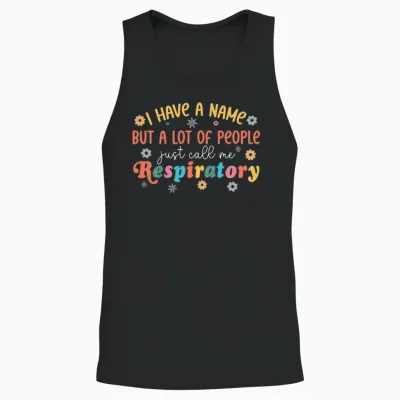 Groovy Respiratory Therapy Rt Therapist Funny Rt Unisex Tank Top - Black