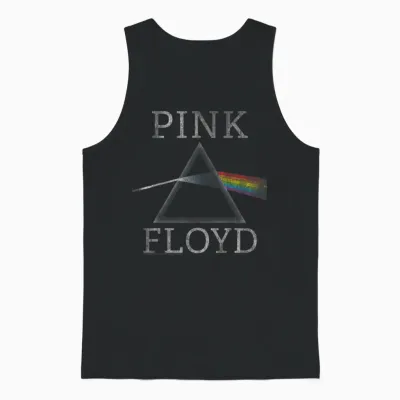 Official Pink Floyd the Dark Side of the Moon Prism Unisex Tank Top - Black