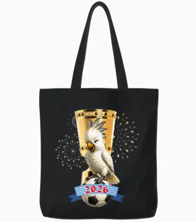 Kakadu Für Fans Von Süßen Maskottchen Tote Bags - Black