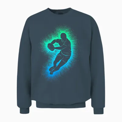 Rugby Kinder Jungen Unisex Sweatshirt - Dark Heather