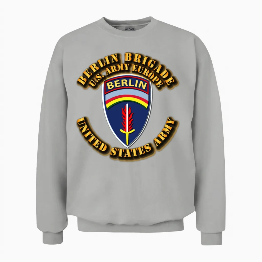 Berlin Brigade Unisex Sweatshirt in Ash