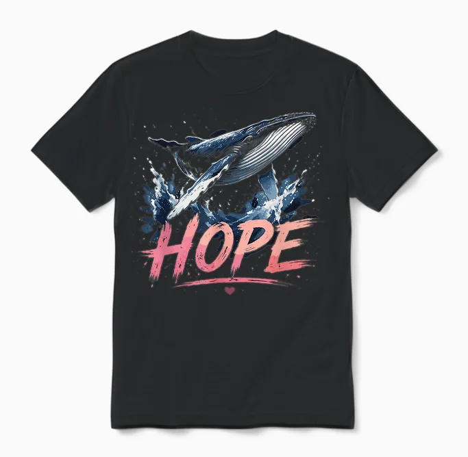Timmy (hope) Der Buckelwal - Team Timmy Unisex T-Shirt in Black