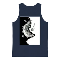 End Is the ... Unisex Tank Top - Navy – 1