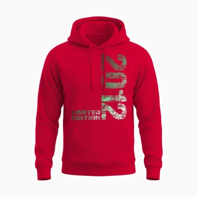 14. Geburtstag 2012 Limited Edition Junge Mädchen Unisex Hoodie - Red