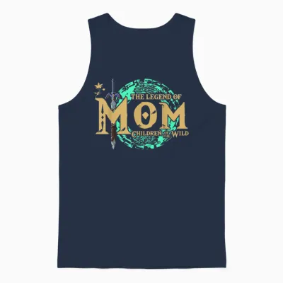 Die Legende Von Mama Children of the Wild Mother's Day Unisex Tank Top - Navy