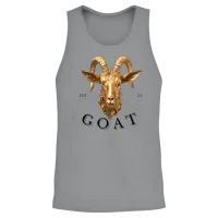 G O a T Unisex Tank Top - Sport Grey – 2