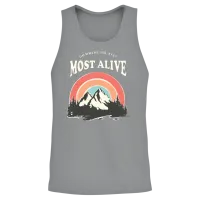 Go Where You Feel Most Alive Unisex Tank Top - Sport Grey – 2