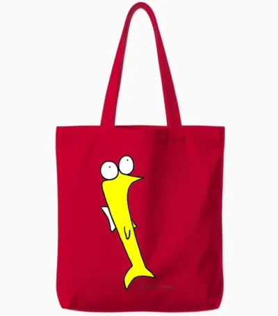 Roach © Chyropterum Innoxius Tote Bags - Red
