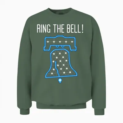 Ring the Bell. Unisex Sweatshirt - Military Green