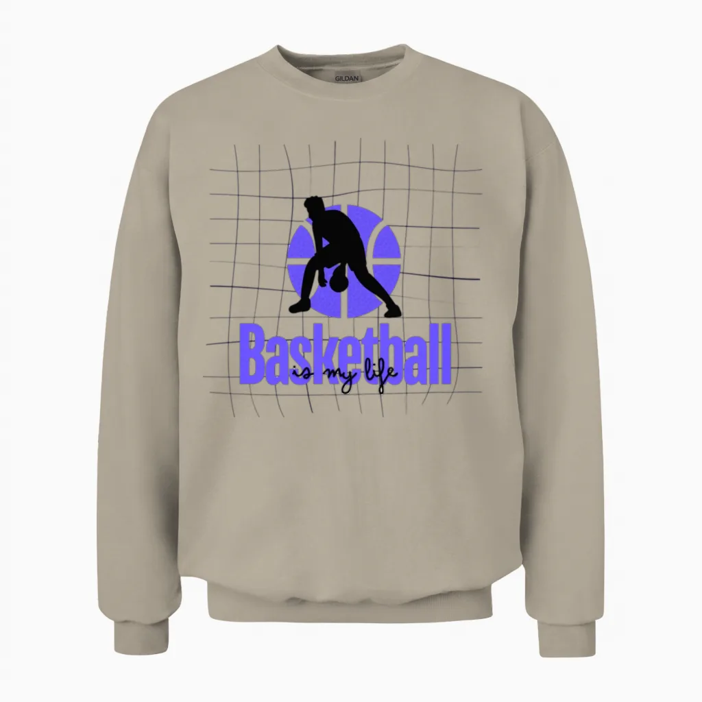 Basketball Passion - Sporty Collection Unisex Sweatshirt in Sand