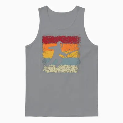 Fencing Retro Unisex Tank Top - Sport Grey