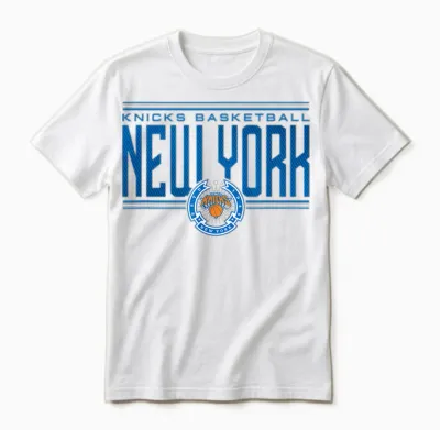 Nba New York Knicks City Pride Unisex T-Shirt - White