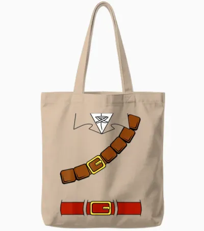 Nintendo Zelda Basic Link Belt and Harness Costume Tote Bags - Natural