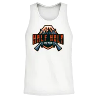 Half_holy_half_hood Unisex Tank Top - White – 2