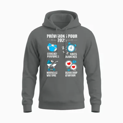 Man Soon Dad 2025 Announcement Humor, Gift Future Dad 2025 T-Shirt, Black, S Unisex Hoodie - Graphite Heather