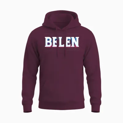 Retro - Belen Unisex Hoodie - Maroon
