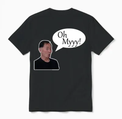 George Takei Oh Myyy Mp Women's T-Shirts Unisex T-Shirt - Black