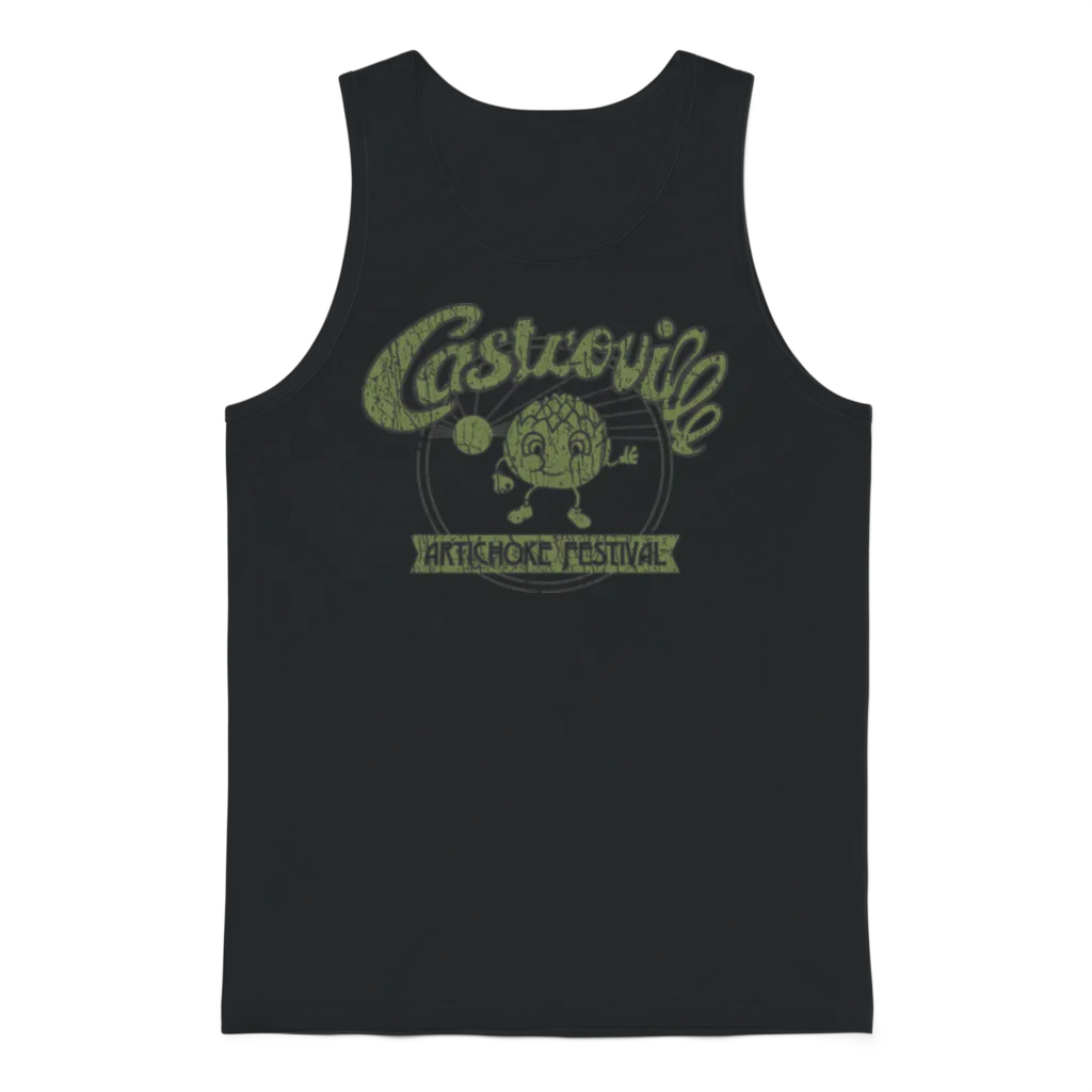 Castroville Artichoke Festival 1959 Unisex Tank Top - Black