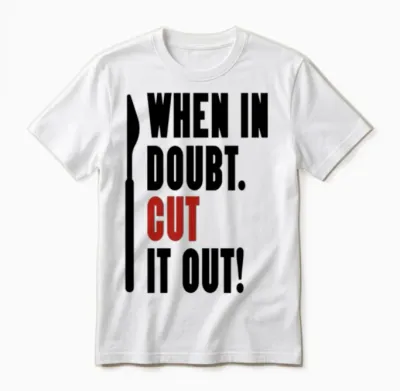 Surgeon Gifts Unisex T-Shirt - White