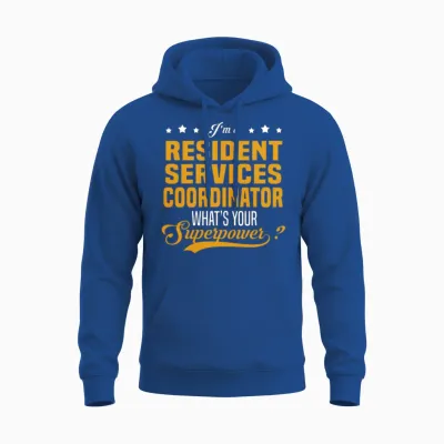 Resident Services Coordinator Unisex Hoodie - Royal