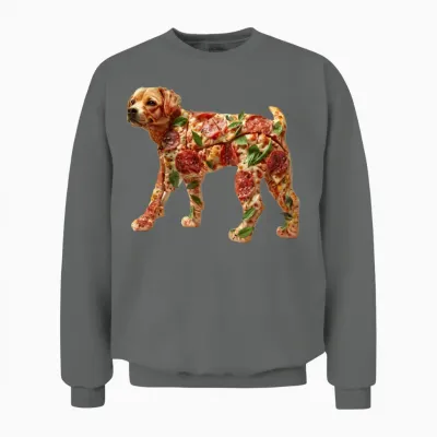 Dog Unisex Sweatshirt - Graphite Heather