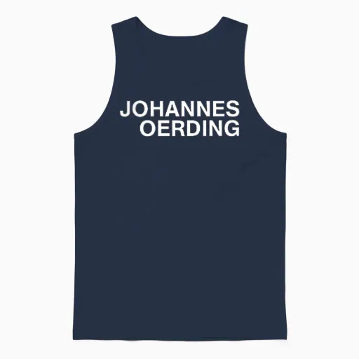 Johannes Oerding Merch Exclusive Unisex Tank Top in Navy