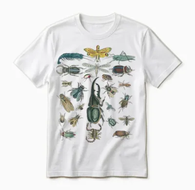 Entomologist Entomology Insects Vintage Unisex T-Shirt - White