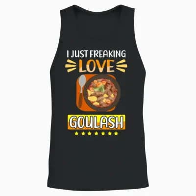 Goulash Food Lover Hungarian Goulash Unisex Tank Top - Black
