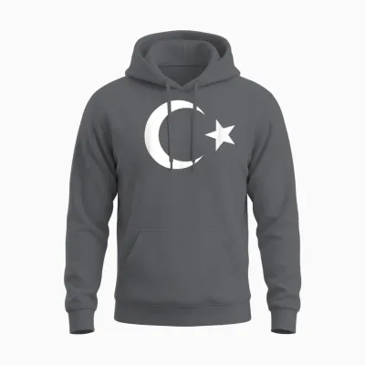 Türkei Flagge Türk Bayragi Herren Türkei Kinder Türkiye Unisex Hoodie - Charcoal